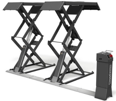 Cầu cắt kéo lắp nổi  Nussbaum Jumbo lift 3200 NT
