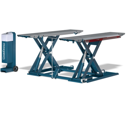 Cầu nâng cắt kéo nâng bụng di động Sprinter