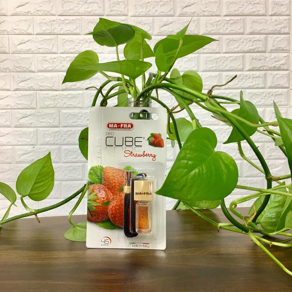 Tinh dầu nước hoa ô tô DECO CUBE 4.5 mL (Hương Dâu